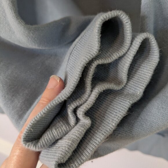 Taylor Swift Folklore Hoodie Blue Seven Official Merch Album Sweatshirt Size L - Picture 8 of 13